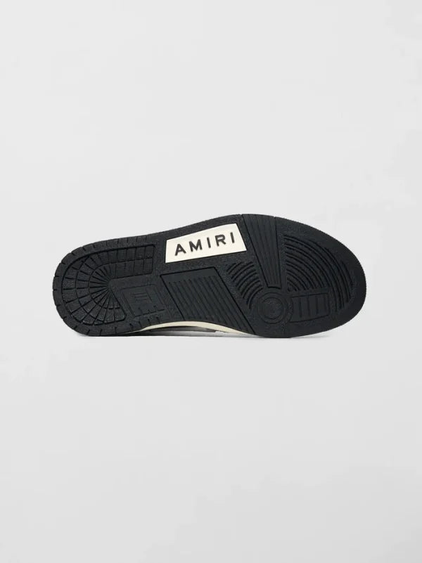 Amiri SKEL TOP LOW BLACK