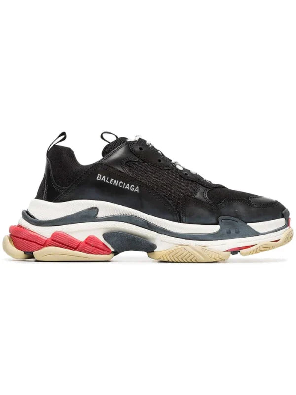 Balenciaga Triple S – Black White Red