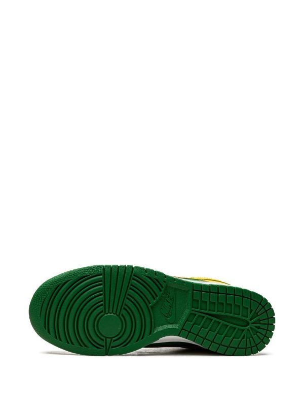 Nike Dunk Low “Reverse Brazil” Yellow-Green