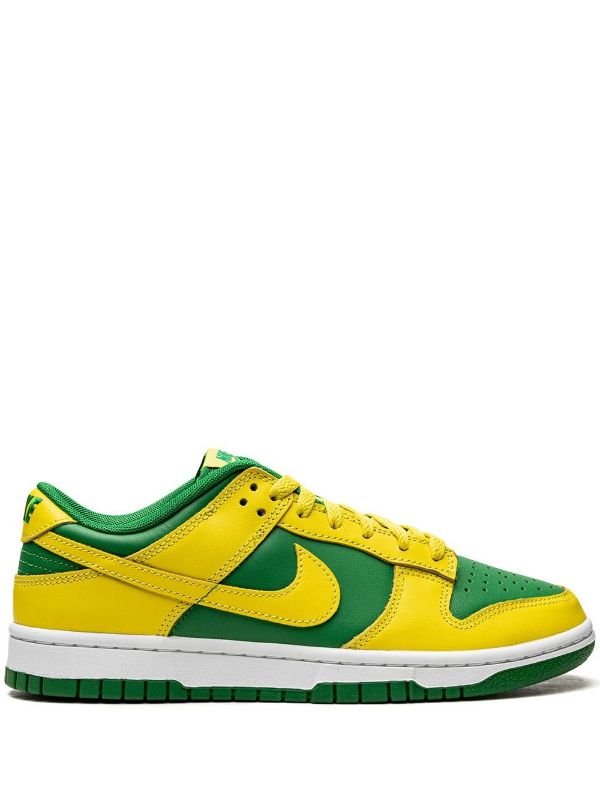 Nike Dunk Low “Reverse Brazil” Yellow-Green