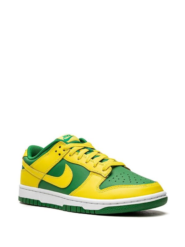 Nike Dunk Low “Reverse Brazil” Yellow-Green