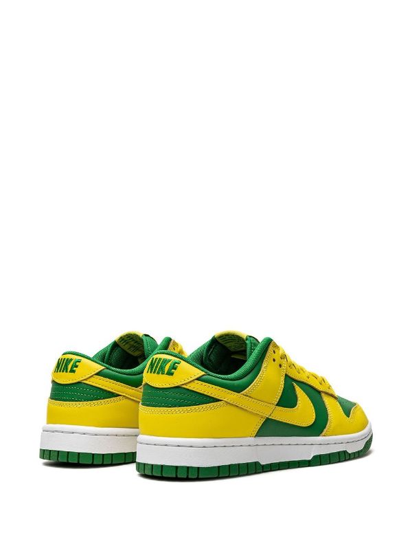 Nike Dunk Low “Reverse Brazil” Yellow-Green